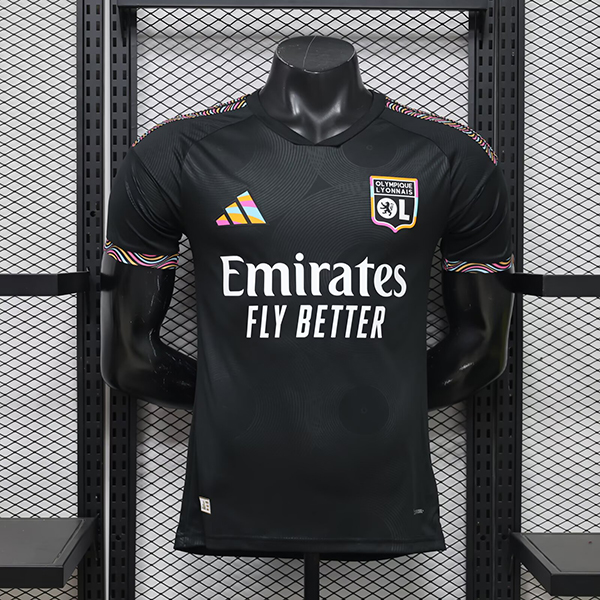 AAA Quality Lyon 26/27 Third Black Soccer Jersey(Player)